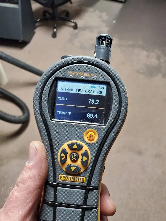 Moisture meter humidity assessment for Fire & Smoke Damage Restoration in Riverdale